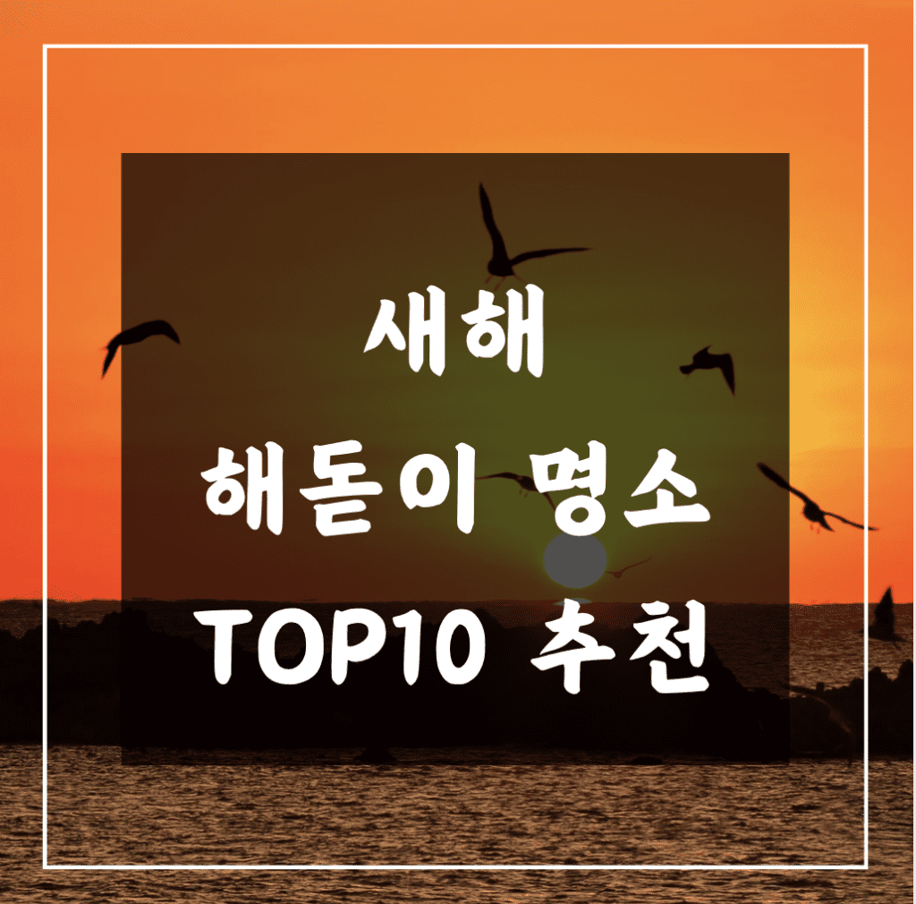 새해-해돋이명소-추천